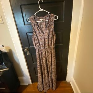Max Studio sheer midi dress Size XL